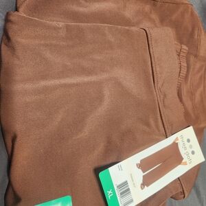 Three Dots Chocolate Wide Leg Pants